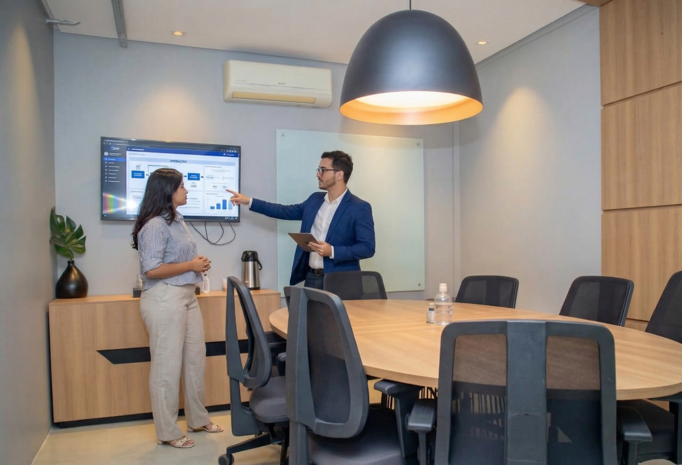 Equipe NeoComex em reunião